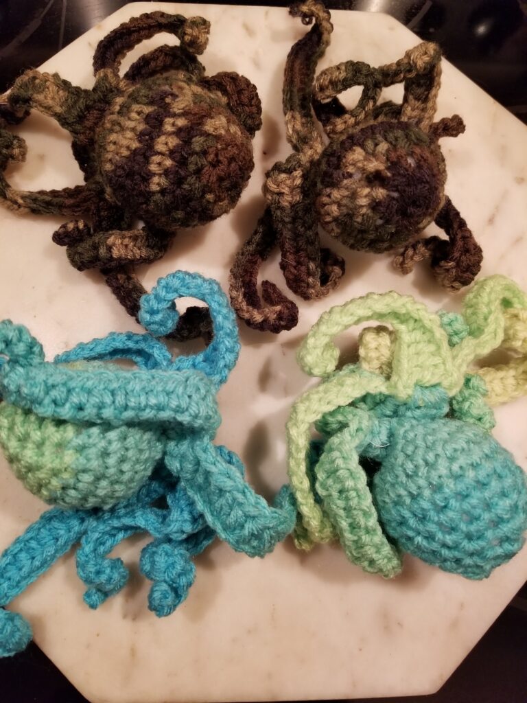 Crocheted Catnip Toys